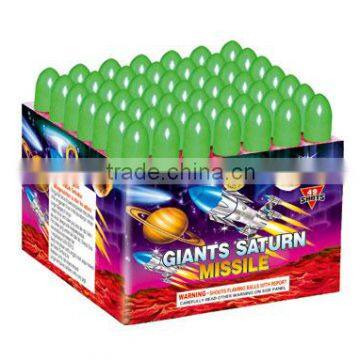 PS3524 49S 1.4G UN0336 Giants Saturn Missile fireworks