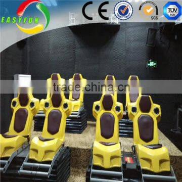 Amazing Amusement Ride 9 Seats Motion Simulator 5D Cinema For Sale