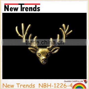 New Styles Deer Brooch Lapel Pin for Men Multi Color