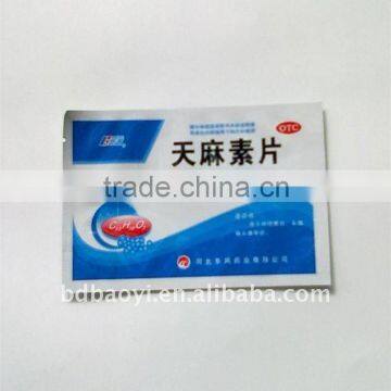 small plastic packaging bag for drug paste 10x12cm