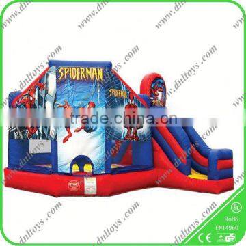 newly designed exciting stable hot inflatable spiderman bouncer castle with higher quality