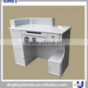 Unique Design Spray Painted Wooden Cashiers Table for a Shop photo-4