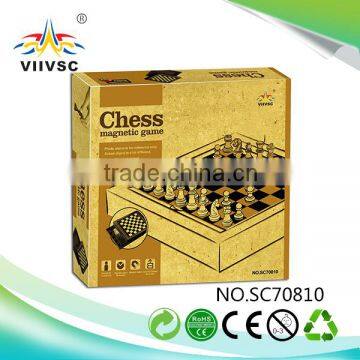 Most popular low price luxury wooden chess box from China