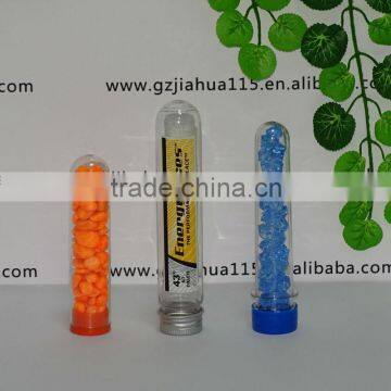 clear test tube with round bottom