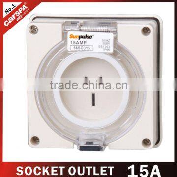 15A universal socket outlet for Australia market