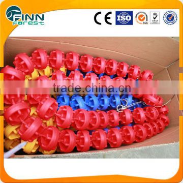 Factory supply diameter 11cm 25m/ 50m swimming pool floating rope