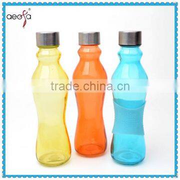 milk bottle glass bottle decoration