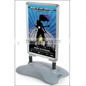 Outdoor Whirlwind a0.a1aluminum poster frame forecourt sign water based snap frame display stand                        
                                                                                Supplier's Choice