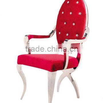 2015 Europe Style Leather Stainless Steel Living Room Chair JC-SS70 photo-2