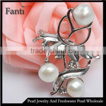 Nice natural pearl brooch wholesale