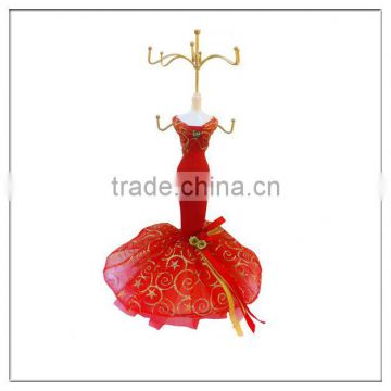 2014 fashion beautiful jewelry mannequin displayer