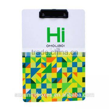Eco-friendly PP Printed Hanging Menu File Clip Board photo-2