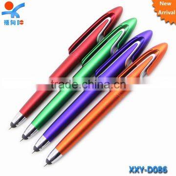 New design plastic click digital touch pen for pc