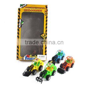 4 Pcs Back Inengineering Vehicle Mini Truck Toy photo-2