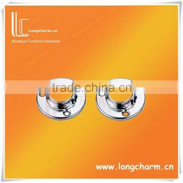 Wall Socket / hanging rail tube bracket/ Celing Socket for 25mm Chrome Tube