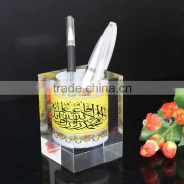 2016 hot sale crystal pen holder for Middle east