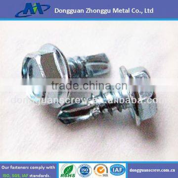 carbon steel hex flange head bolts