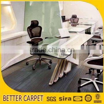 BTCP11,polypropylene cut pile modular commercial carpet tile in square