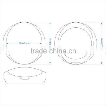 Transparent Cheap Empty Cosmetic Loose Powder Case