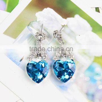 Hot Sale Fashion Drop Ladies Crystal Fashion Earring J064730F02Y