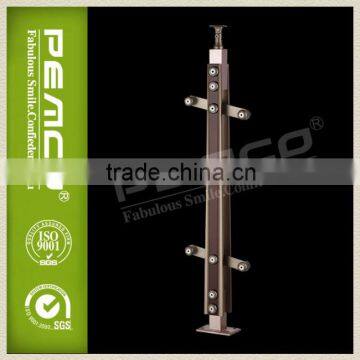 Air Port/Supermarket Use fashionable design aluminium stair railing