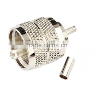 RF Coaxial Connector UHF male Crimp for LMR100