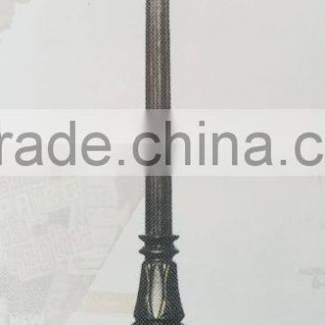 black ductile iron lamp post (bc.a013) for garden