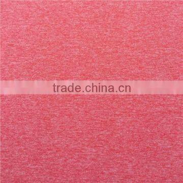 100% polyester marl effect and melange effect yarn