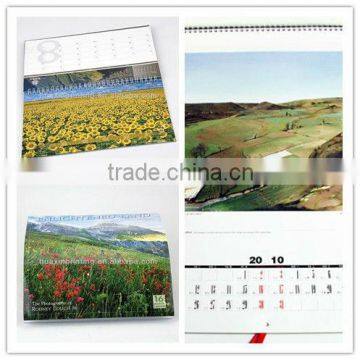 2014 perpetual wall / desk / table calendar printing factory