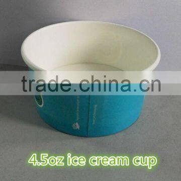 custom printed high quality 4.5oz ice cream cup