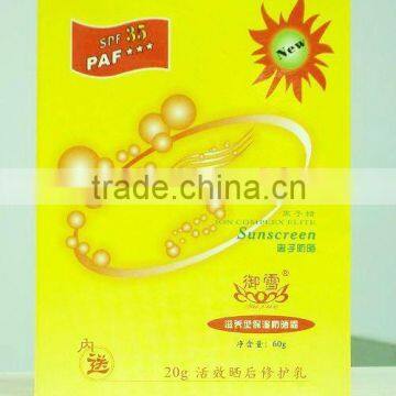 SPF35 Nourishing Sunscreen Cream Creammultiple Sun Protection Cream