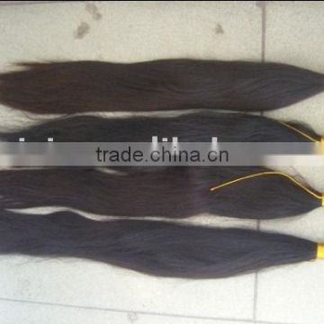 good cheap remy 24'' virgin single drawn human hair extension