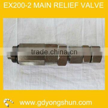 EX200-2 main relief valve main control valve