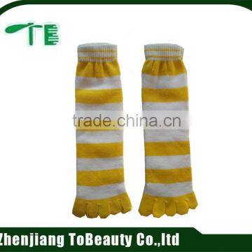 women cotton stripe socks