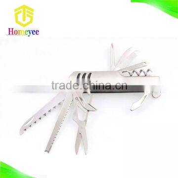 Stainless steel Multifunctional foldaway Knife