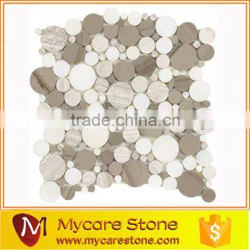 natural stone mosaic tile penny round marble mosaic