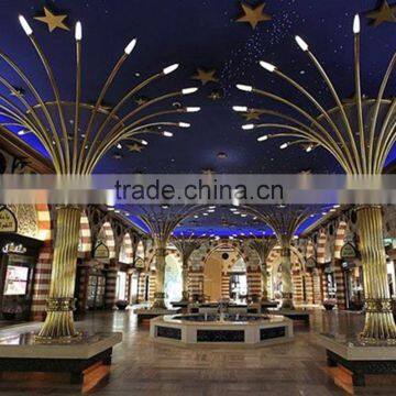 2015 great work for light steel structure building shopping plaza