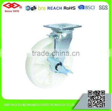 100mm-200mm Heavy Duty Nylon Casters With Welding Steel photo-4