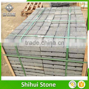 chinese grey color basalt bricks for outdoor paving