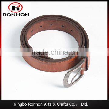 Cow Hide Genuine Leather Belt, Men's Waist Belt