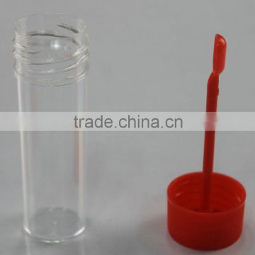 plastic stool container with screw cap