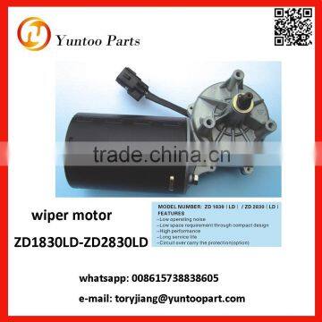 24v/12v windshield wiper motor, heavy truck wiper motor for zhongtong bus made in China