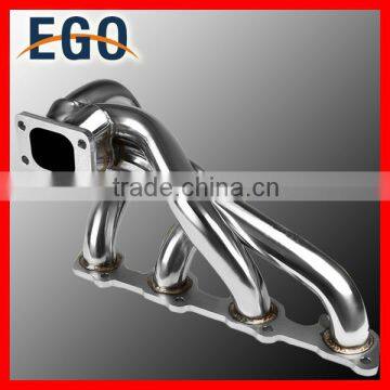 74-93 240/200 2.4L 2.4 B20 T3 STAINLESS TURBO EXHAUST CHARGER RACING MANIFOLD FOR VOLVO