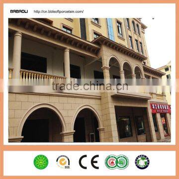 Advance Breathable 2.5-3mm Thickness Corrosion Resistance Flexible Sandstone, Exterior Wall Sandstone photo-3