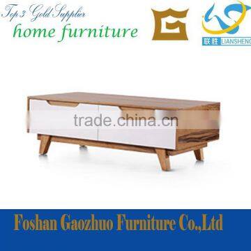 LS-CT015 Foshan Furniture high quality MDF with gloss modern coffee table