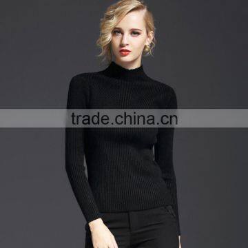 Warm Turtleneck Sweater Fall and Winter Acrylic Knit Sweater For Women 2016