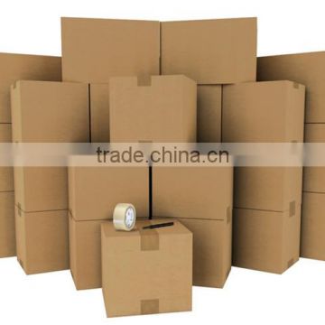 Folding Packaging brown Corrugated Box for electronic product clothing shoes