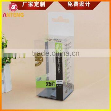 customized clear metal pvc plastic lid tea tin box