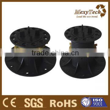 plastic support jacks for outdoor decking floor
