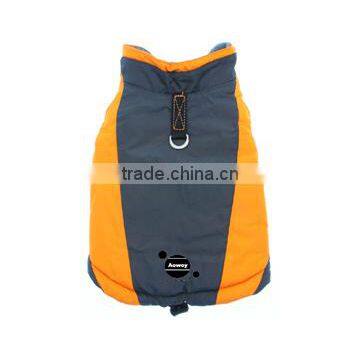 Best selling custom logo mandarin orange trekking dog jacket clothes pets product12